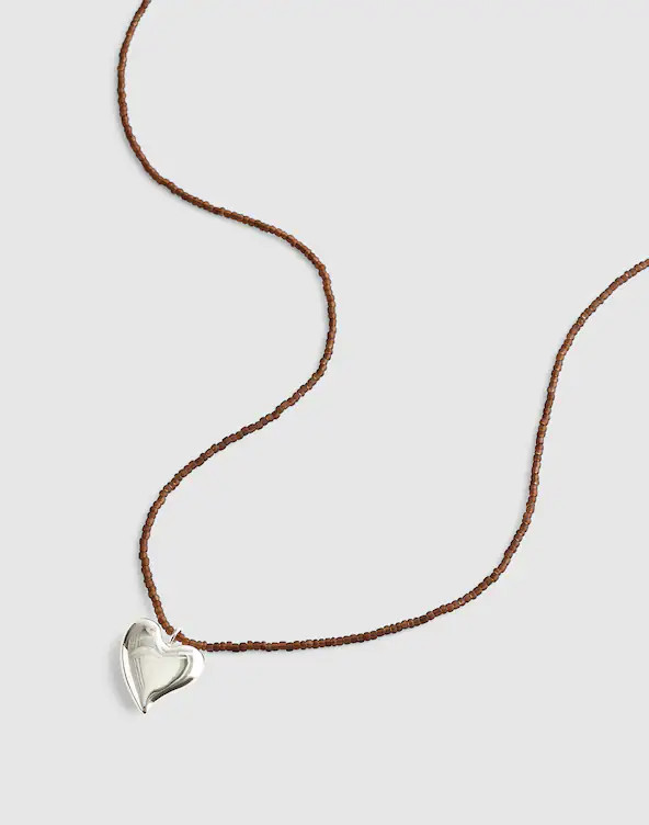 Beaded Pendant Necklace | Madewell