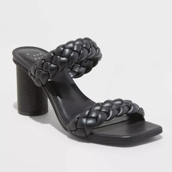 Women's Basil Heels - A New Day™ Black 8.5 | Target