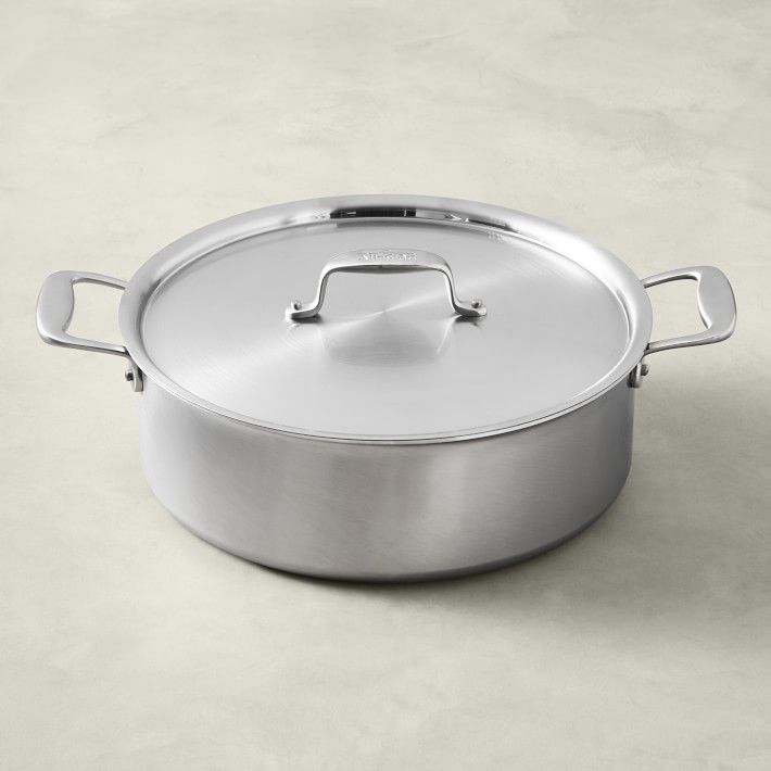 All-Clad Collective d3 Stainless-Steel Rondeau, 8-Qt. | Williams-Sonoma