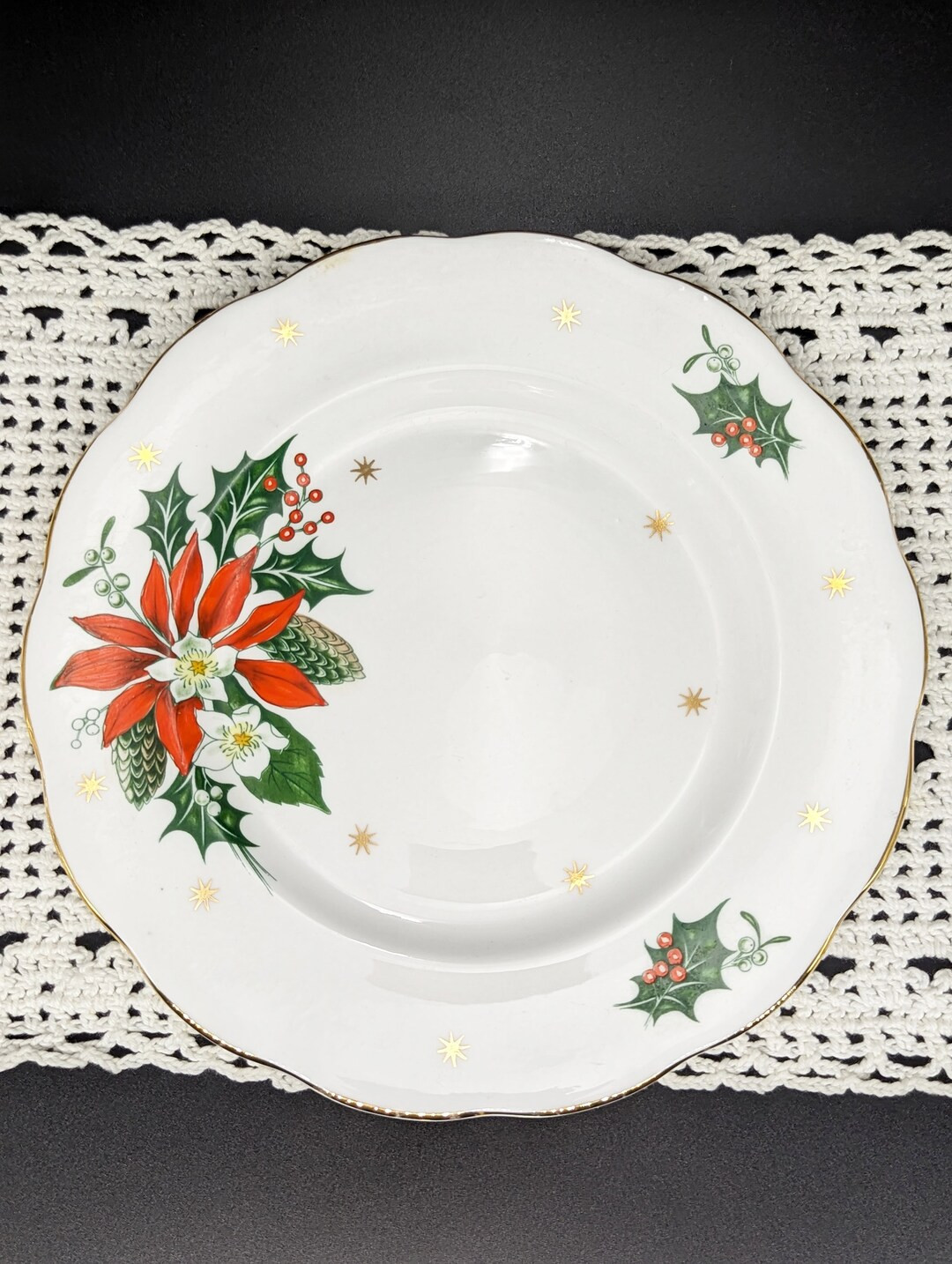 Vintage English Bone China Salad/dessert Plate by - Etsy | Etsy (US)