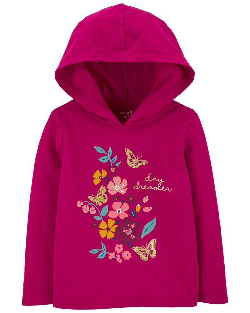 Baby Floral Hooded Tee | Carter's