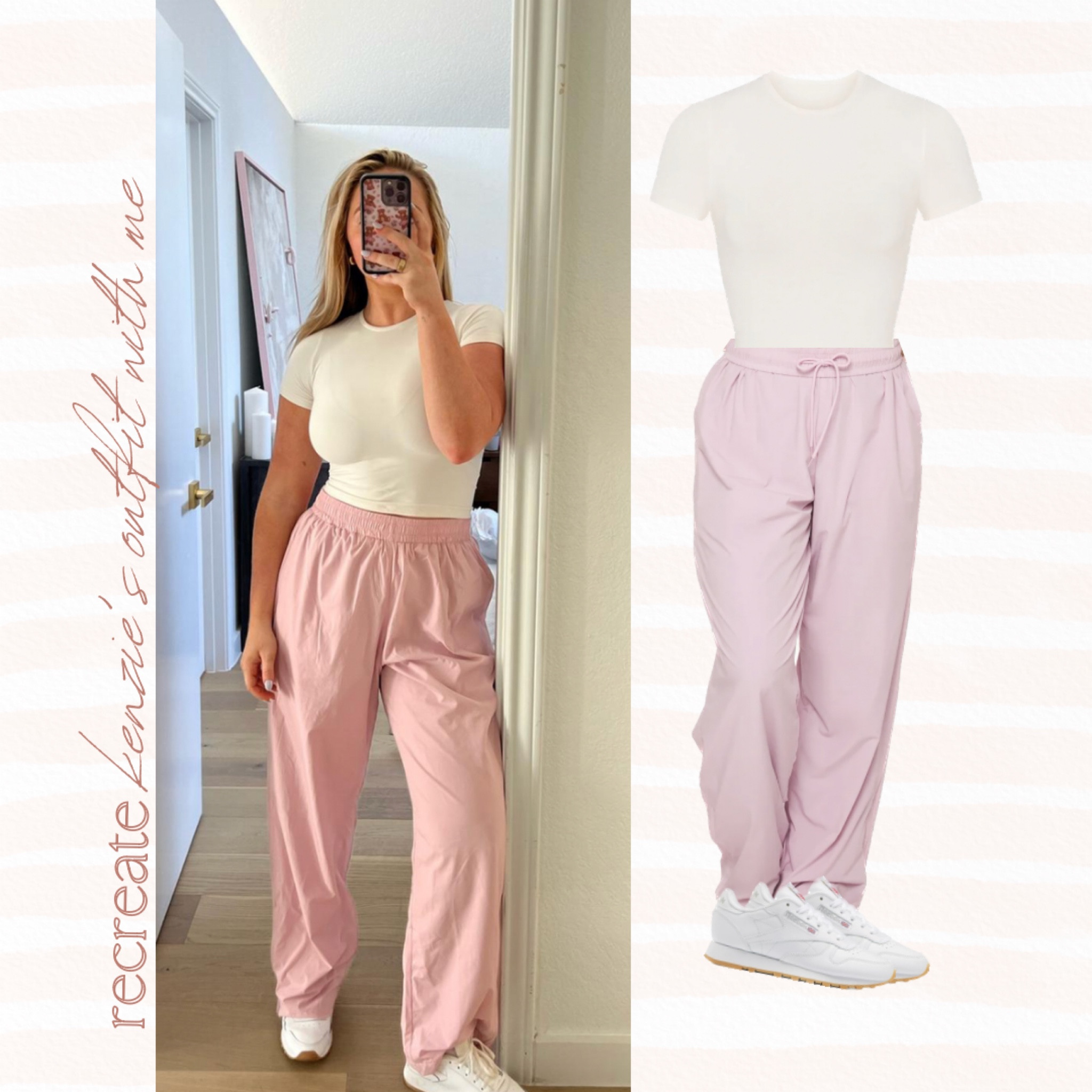 Recreating Influencer Outfits: Kenzie Elizabeth💅🏻 Athleisure, Everyday outfit, Set Active, Skims, Reebok

#LTKstyletip #LTKFind