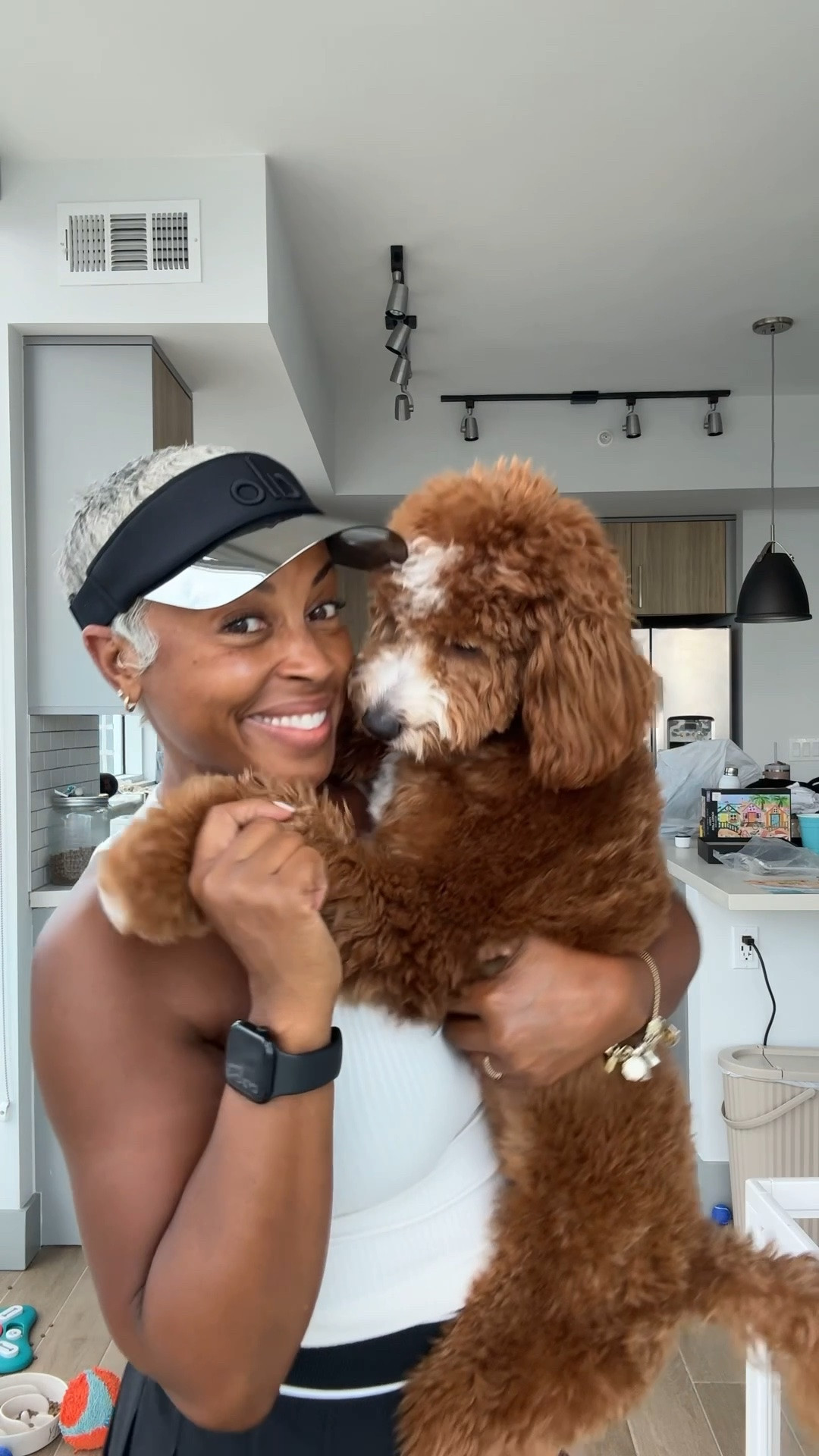 Cuddling with Daps is my everyday stress reliever. 🐾🐶 Instant therapy, no appointment needed. 

#DogMom #PuppyLove #DogCuddles #FurBaby #xoJalonda

#LTKmomlife #LTKfitnessgoals #LTKdayinmylife
