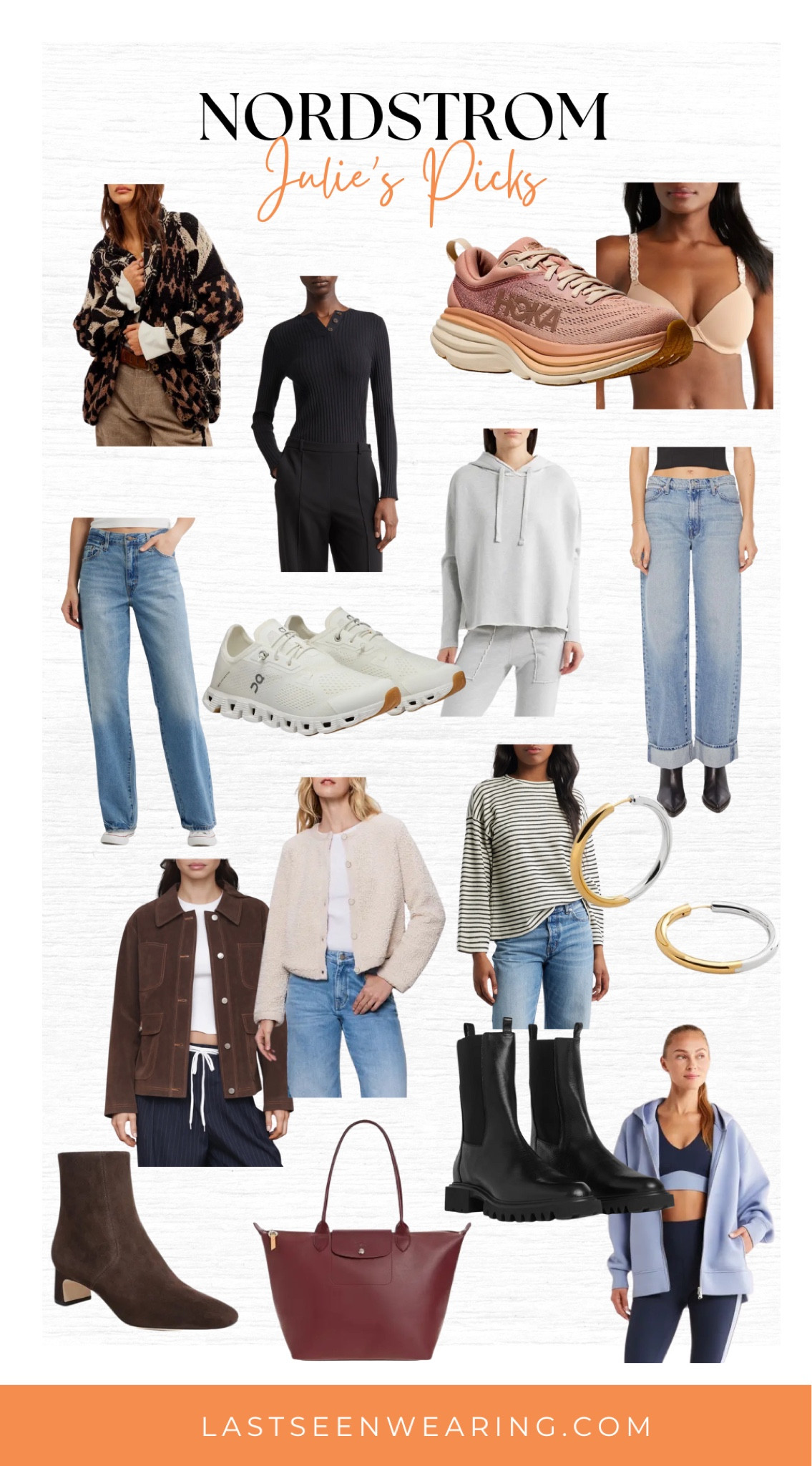 Nordstrom - Julie’s Picks
#hokas #jewelry #booties

#LTKSaleAlert #LTKShoeCrush