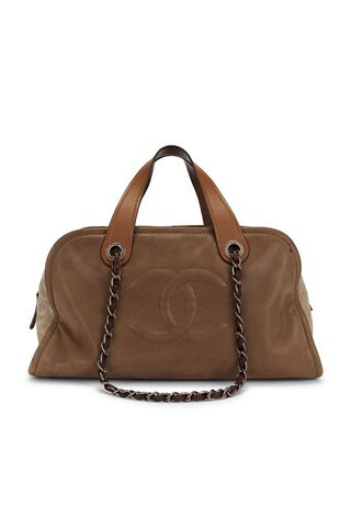 Chanel In the Mix Bowler Bag in Brown | FWRD 