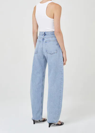 AGOLDE Luna High Rise Pieced Taper | Verishop