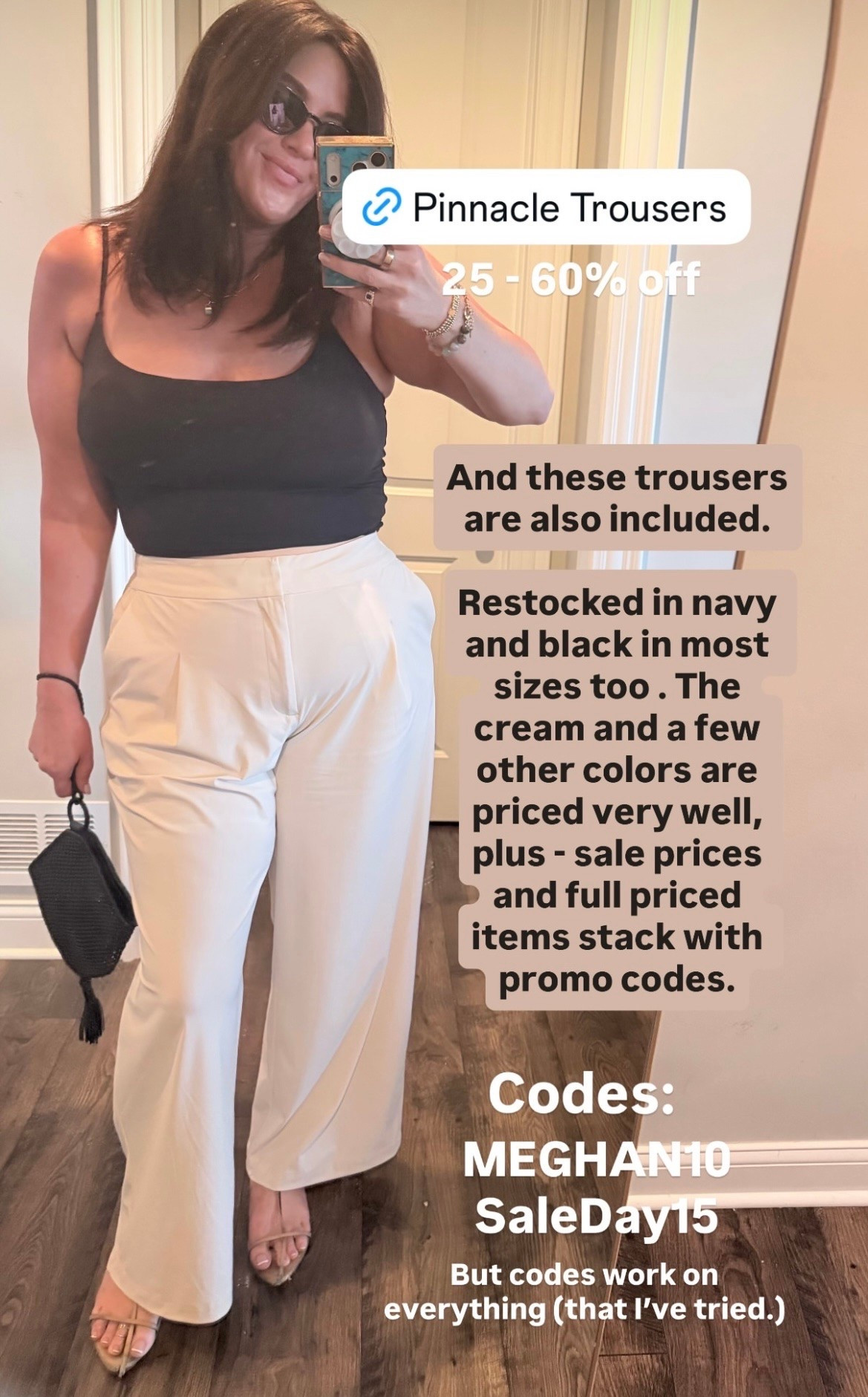 Love these Pinnacle High-Rise Trousers from Athleta’s semi-annual sale. Available in cream, navy, black, and blush pink, all up to 60% off. Sale codes are stackable too! Use MEGHAN10 or SaleDay15.

#LTKSaleAlert #LTKMidsize