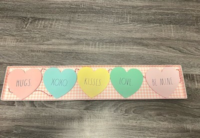 NEW Rae Dunn Valentine’s Day Conversation Hearts Garland | eBay US