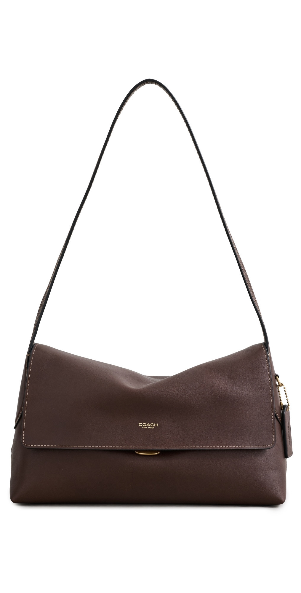 Coach Natural Grain Leather Chelsea Shoulder Bag B4/Maple One Size | Shopbop