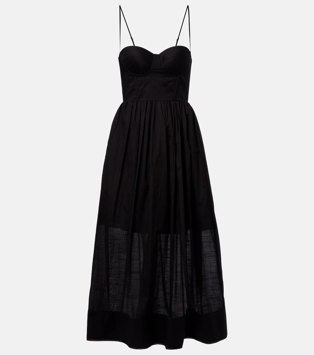 Rhiannon gathered corset dress | Mytheresa (UK)
