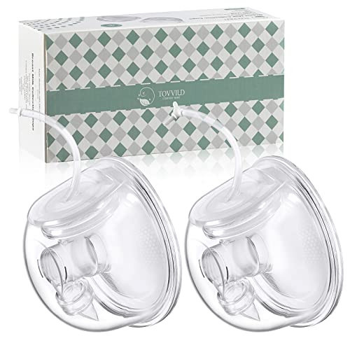 TOVVILD Breast Pump Milk Collection Cup - Compatible with Spectra S1/S2/S9, Not Original Accessories, Replace Breast Pump Kits, 24mm Flange Milk Collector Cup Tubing Parts | Amazon (US)
