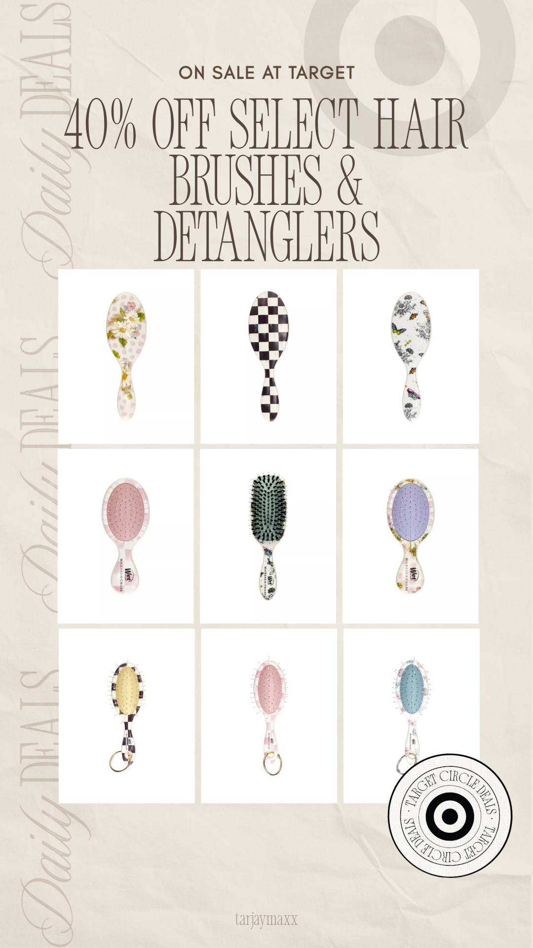 Target has select hair brushes and detanglers 40% off right now and these prints are SO cute 😭 such an easy little summer refresh or teacher appreciation gift idea!

wedding guest dress summer, country concert outfits, summer outfits, date night outfits, teacher appreciation gift, graduation guest outfits, graduation dresses, business casual workwear, summer dresses, work outfits, target beauty deals, hair care essentials, detangler brush, beauty favorites, affordable beauty finds
 

 #LTKgrwm #LTKselfcare #LTKBeauty