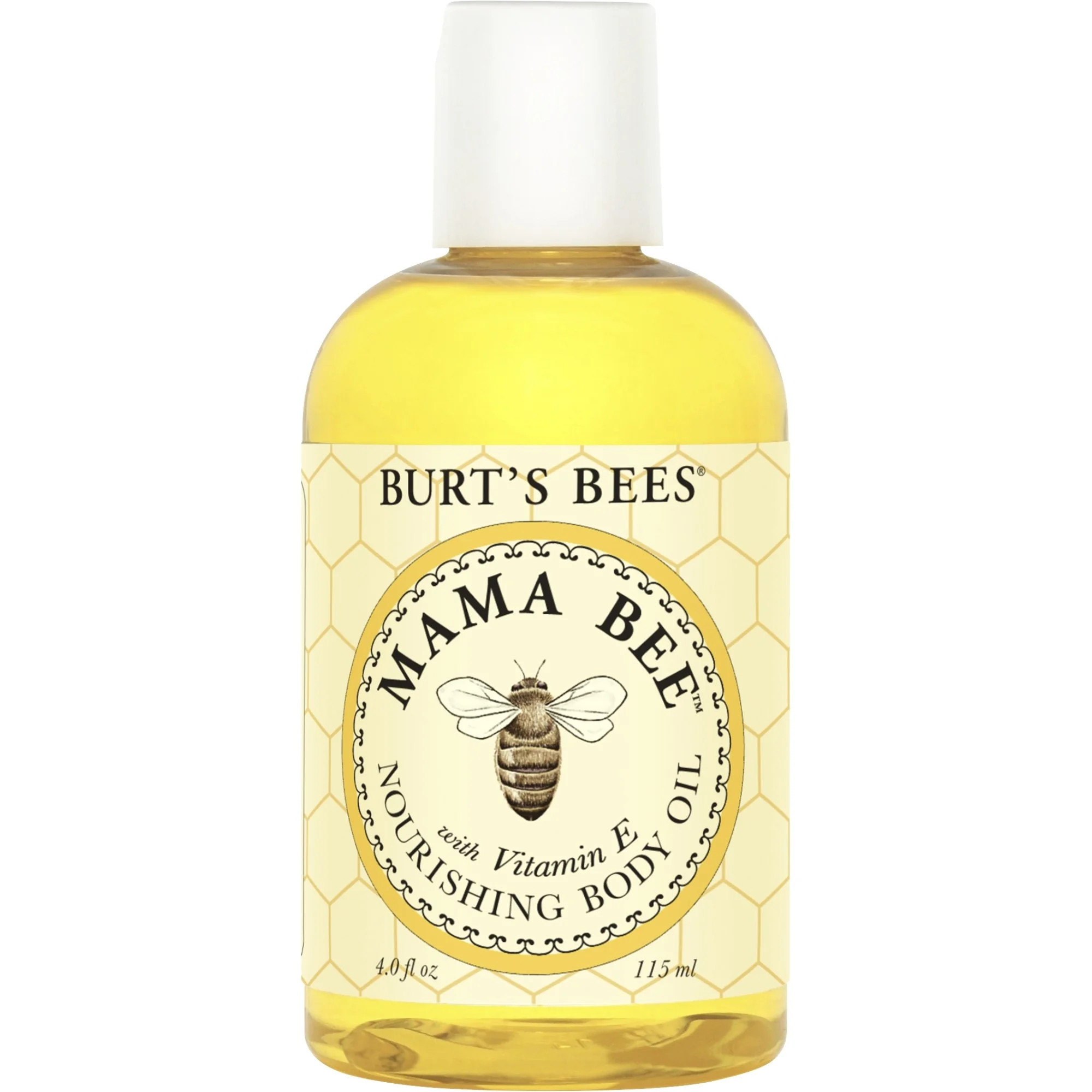 Burt's Bees 100% Natural Mama Bee Nourishing Body Oil, 4 Ounce Bottle | Walmart (US)