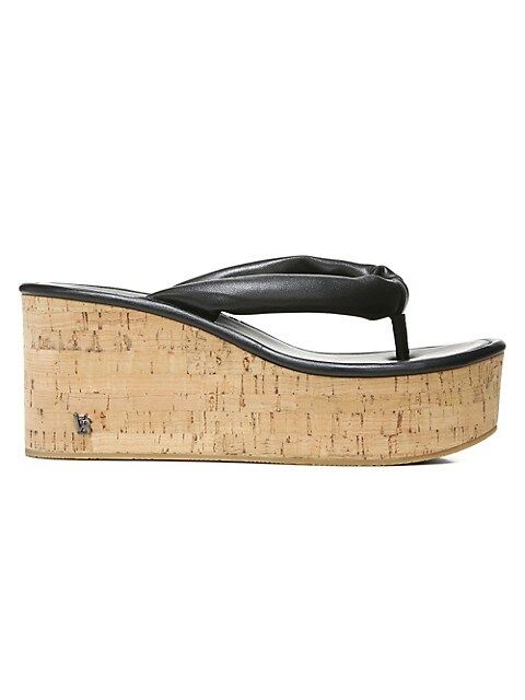 Geno Cork Wedge Sandals | Saks Fifth Avenue