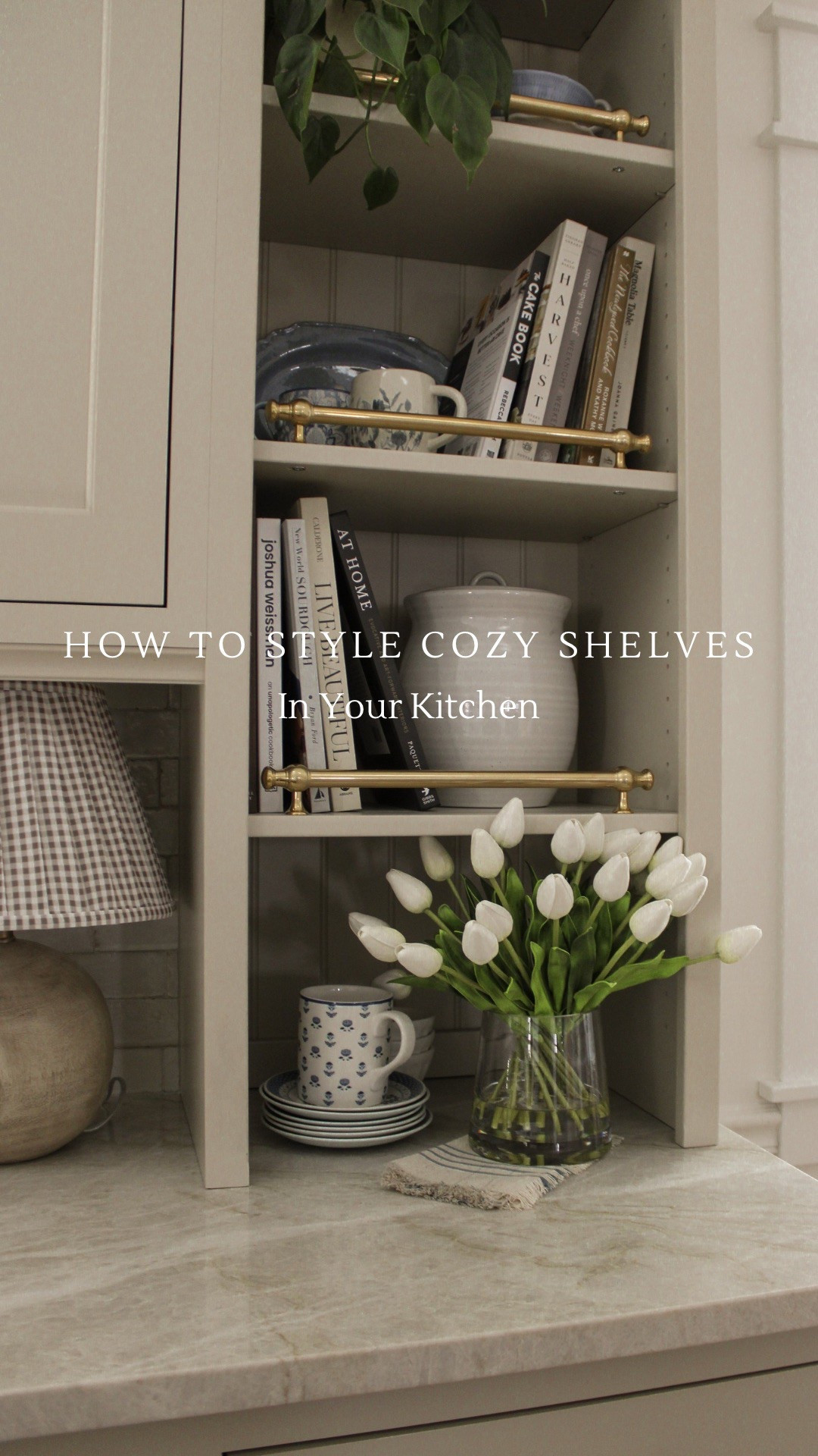 Sharing tips how to style your kitchen shelves on IG. 

#LTKSeasonal #LTKHome #LTKStyleTip