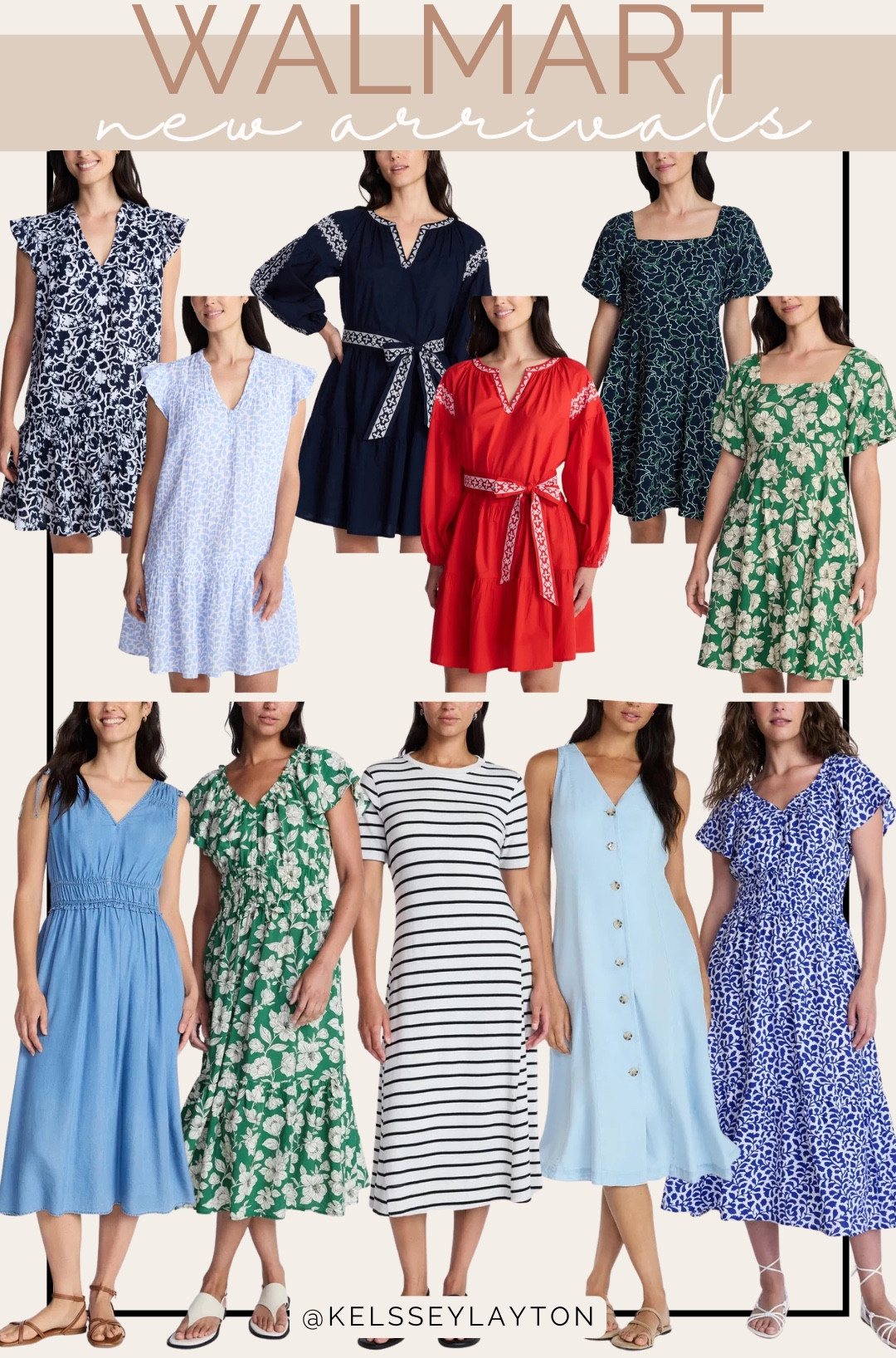 Walmart new arrival, time and tru dresses for summer

#LTKootd #LTKmomlife #LTKgrwm