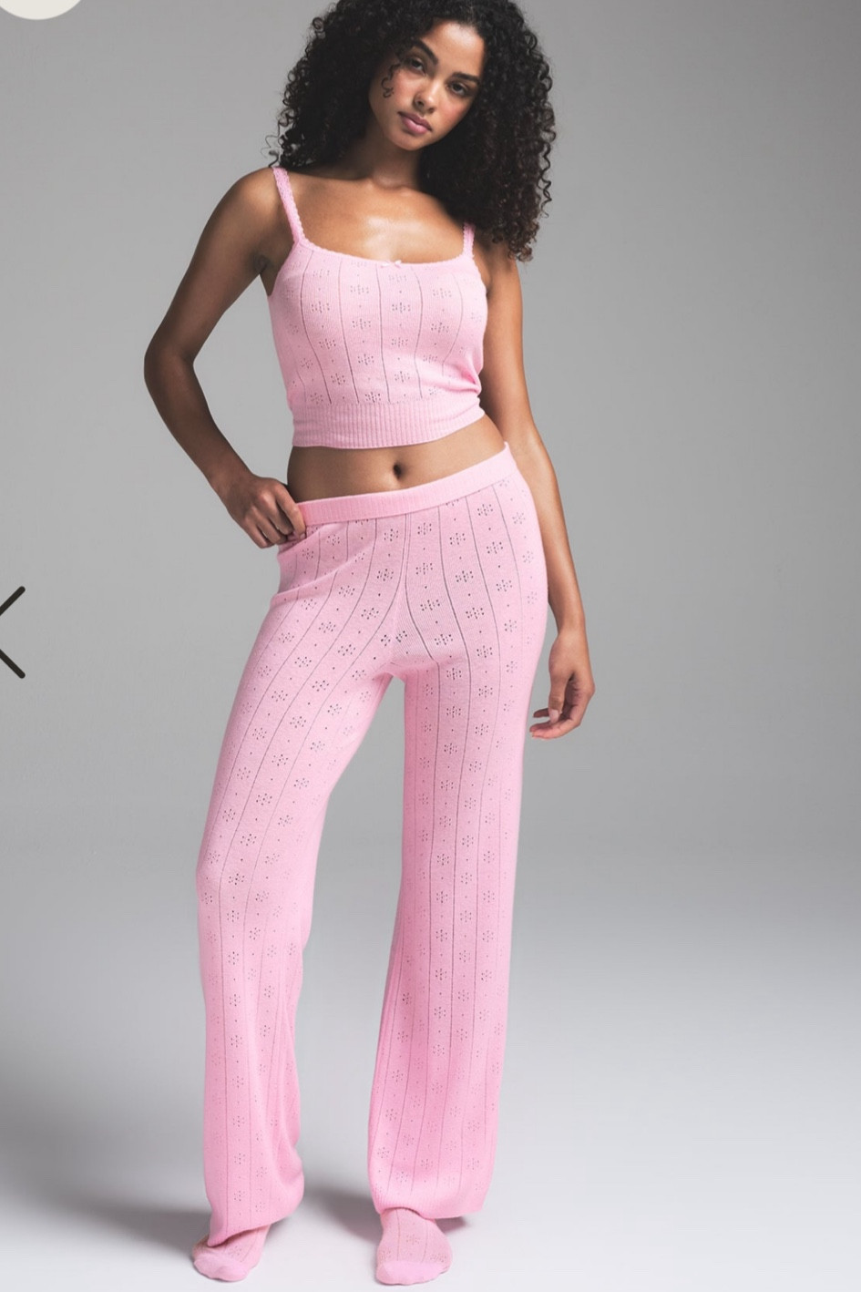 Obsessed with this soft pink skims pointelle set

#LTKGiftGuide