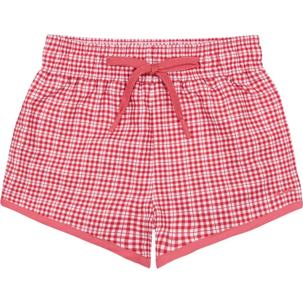 Boys Poppy Gingham Boardie | Maisonette