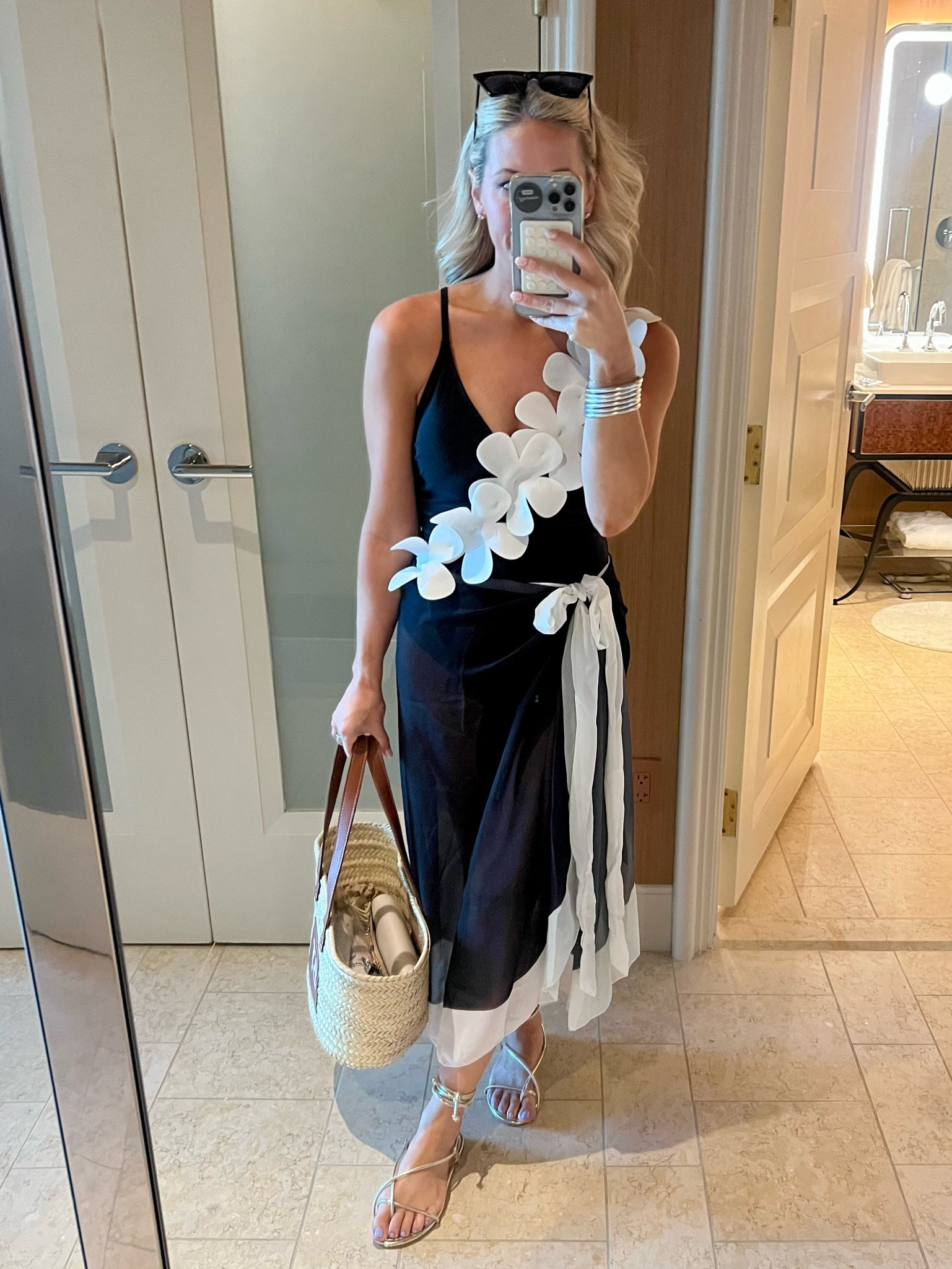 Pool day fit
Suit and coverup// Amazon, size small, TTS
Bag// sprinkled with pink shop
Sunnies and sandals// Amazon

#LTKStyleTip #LTKFindsUnder50 #LTKSwim