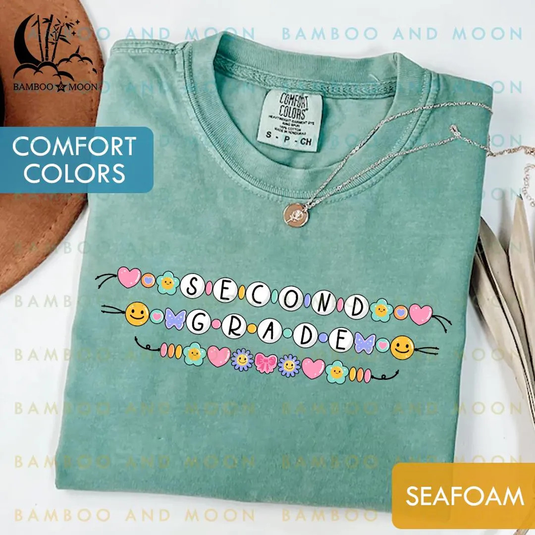 Second Grade Teacher Shirt, Back to School, 2nd Grade Crew, Teacher Teams Shirt, Friendship Brace... | Etsy (US)