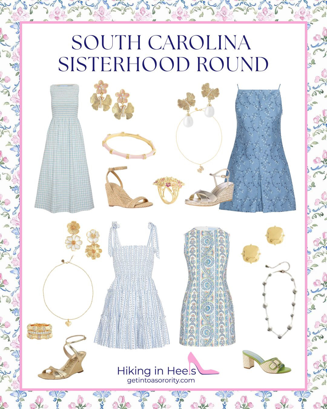 Planning to rush at the University of South Carolina this fall? Here’s our recruitment style guide!! The UofSC Panhellenic association provides two t-shirts, the first one is for Philanthropy days 1 & 3 and the second is for day 2 🩷 We hope all our South Carolina girlies love this inspo as much as we do!

sorority rush | sorority recruitment | sorority rush coach | uofsc sorority recruitment | sorority style
 

 