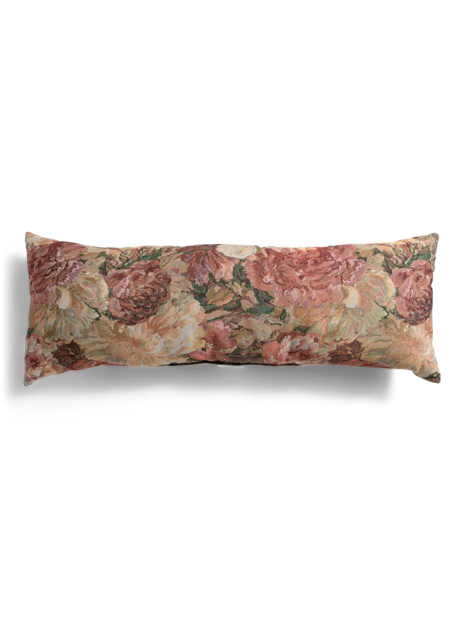 Made In USA made in usa 14x36 ronna floral tapestry lumbar feather pillow | TJ Maxx