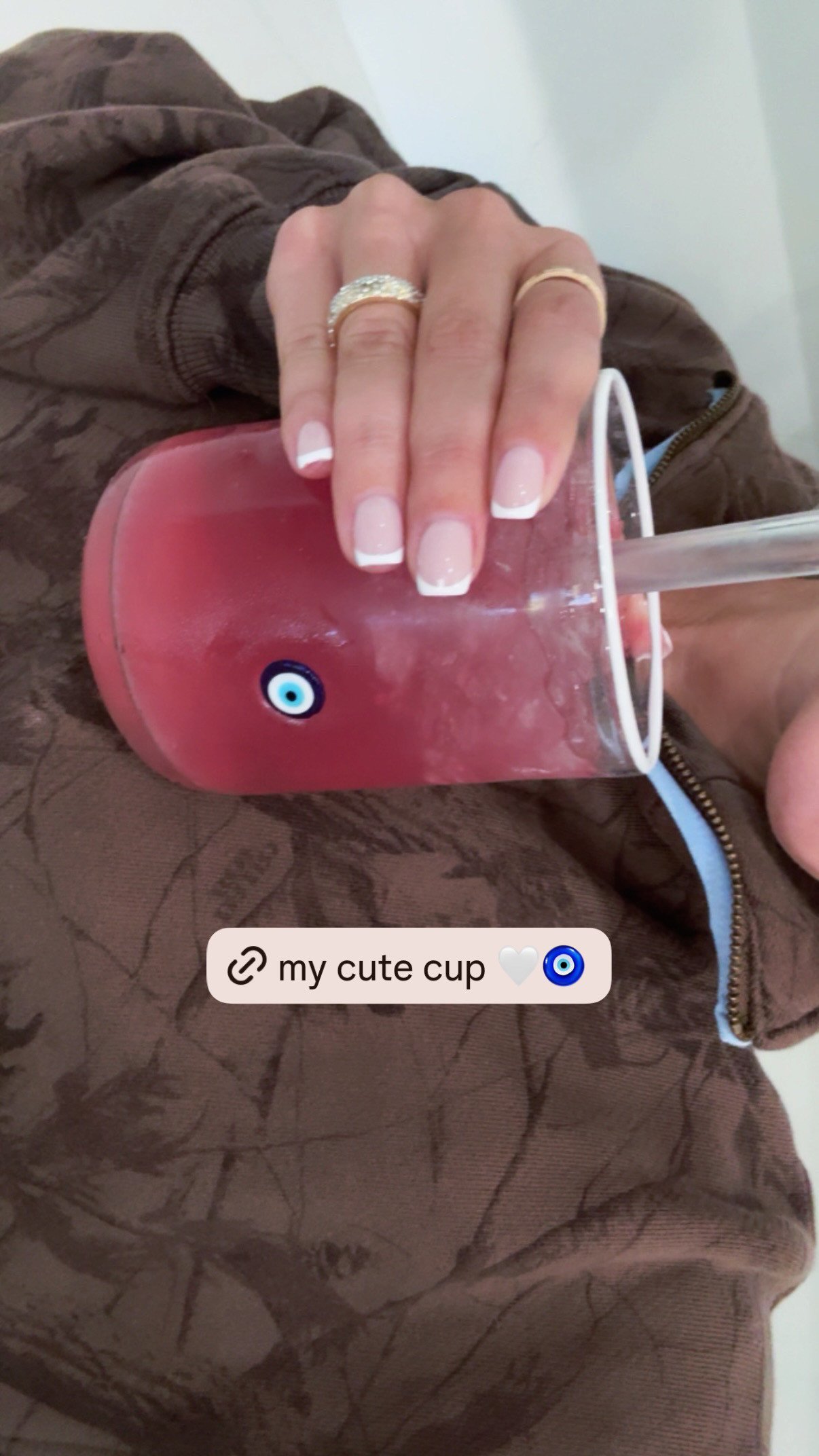 my favorite anthro evil eye cup 

 #LTKselfcare #LTKHome