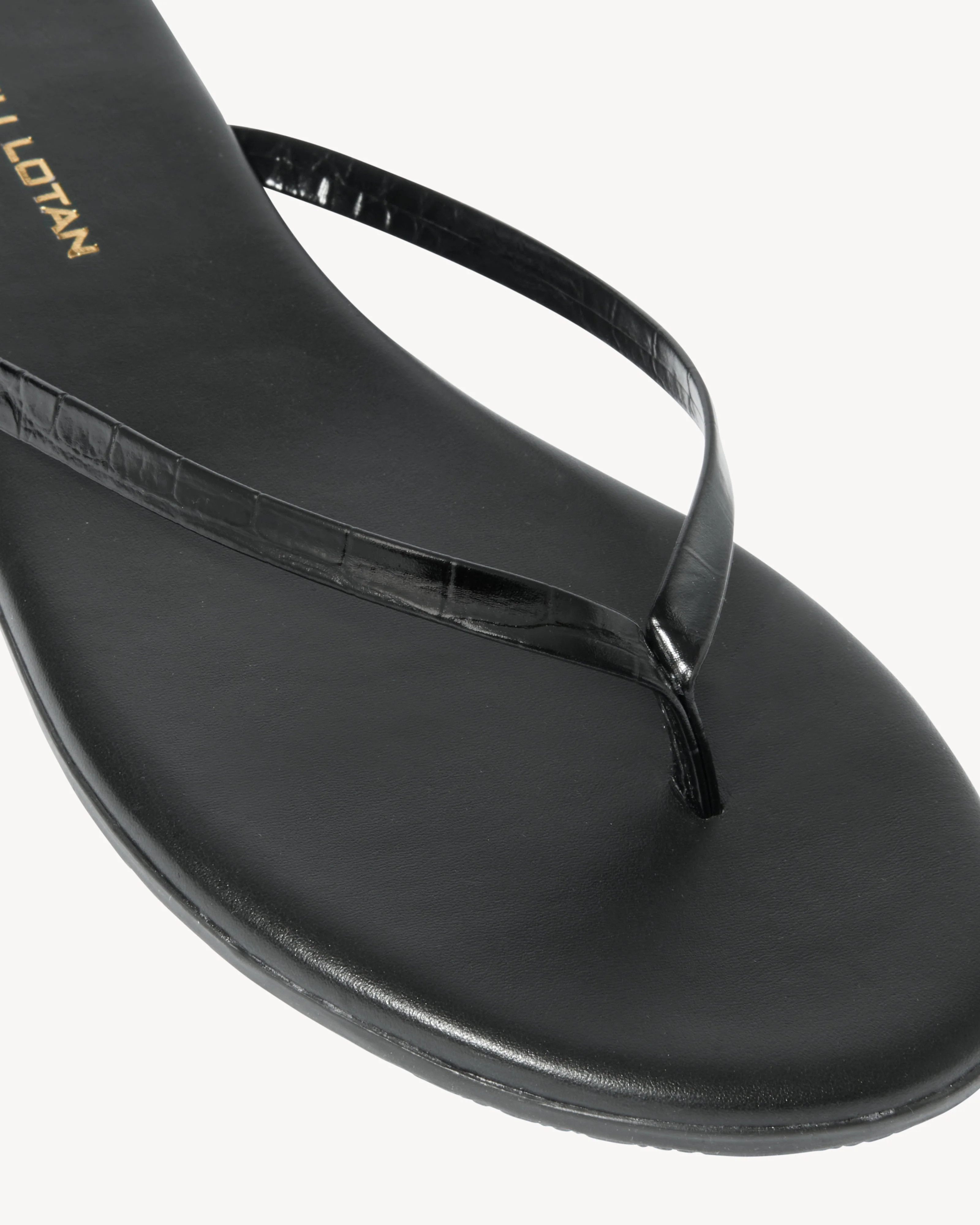 NL X TKEES LEATHER FLIP FLOP | Nili Lotan