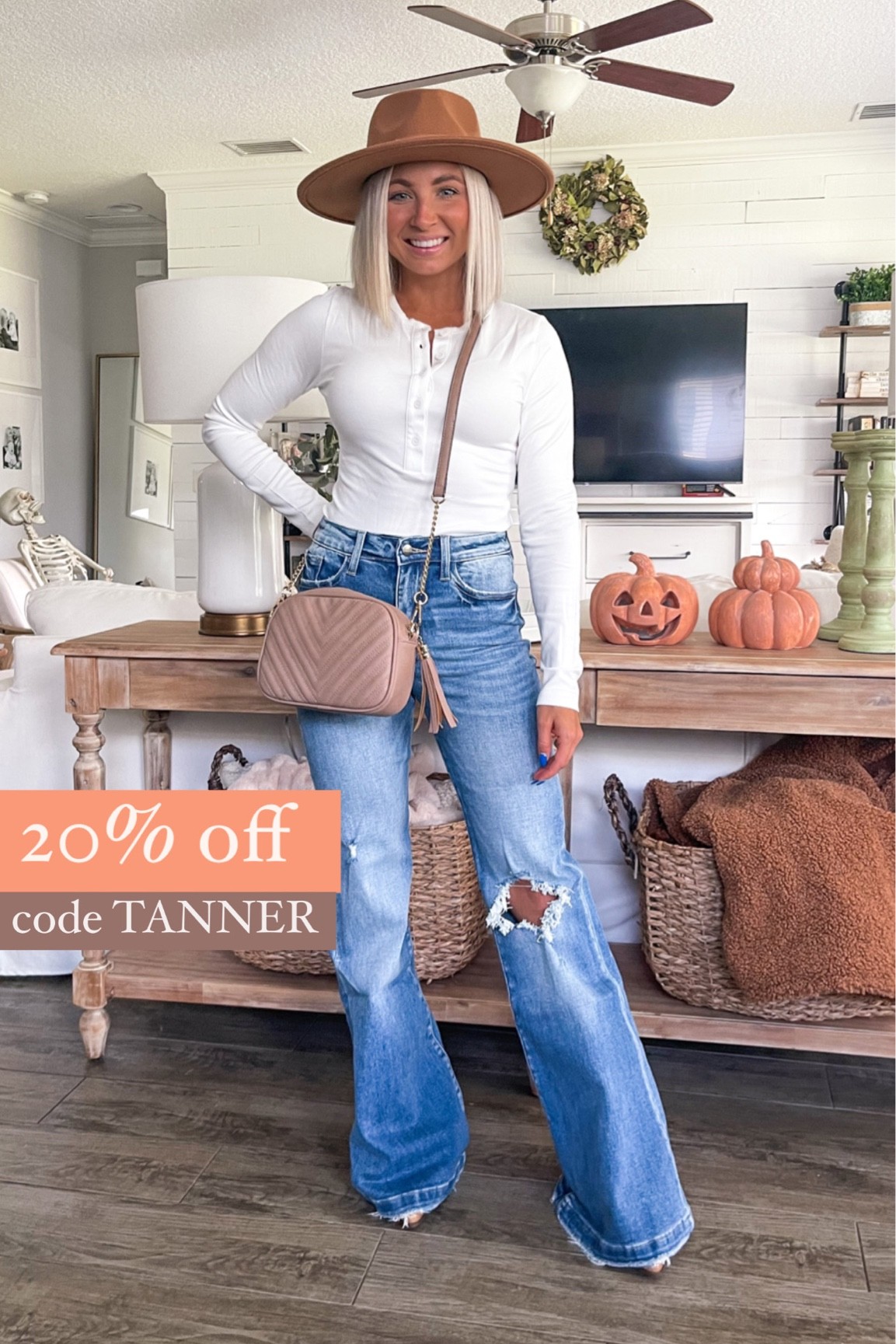 20% off my entire #falloutfit with code TANNER — small in the top & 5 jeans #falloutfit #fallfashion #tannermann

#LTKsalealert #LTKstyletip #LTKSeasonal
