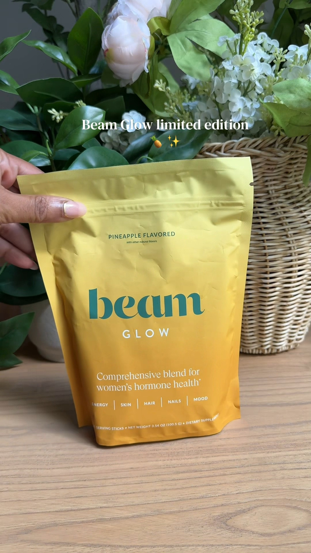 Actually like the taste! It gives me energy without caffeine and I just overall feel better when I’ve had my beam glow in the day. Results may vary of course.

#LTKmomlife #LTKselfcare #LTKOver40