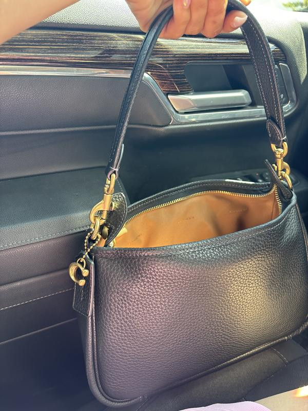 Cary Small Soft Pebbled Leather Convertible Crossbody | Macy's