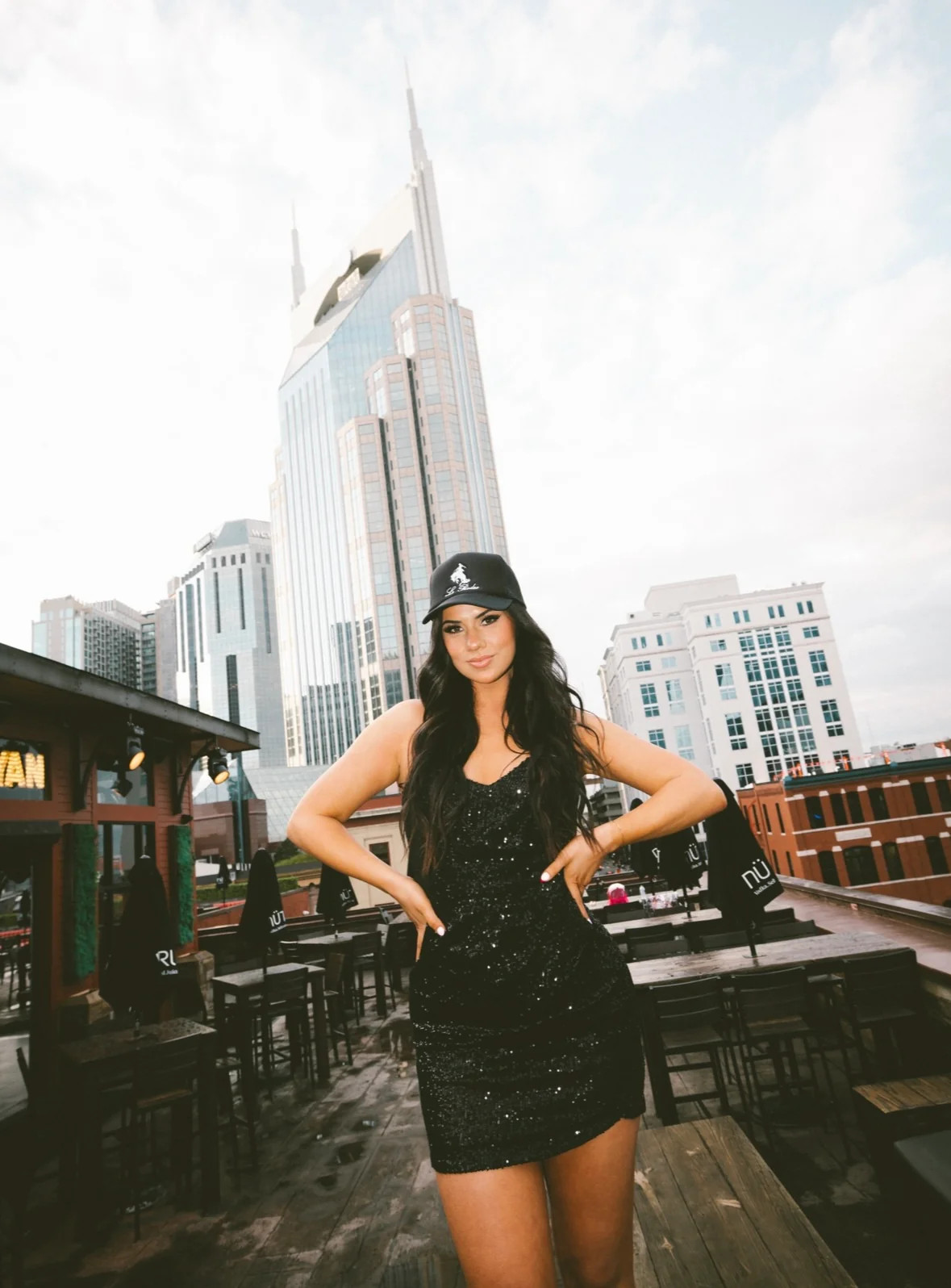 Le Rodeo w Horse Trucker Hat - Black - PREORDER | KenzKustomz