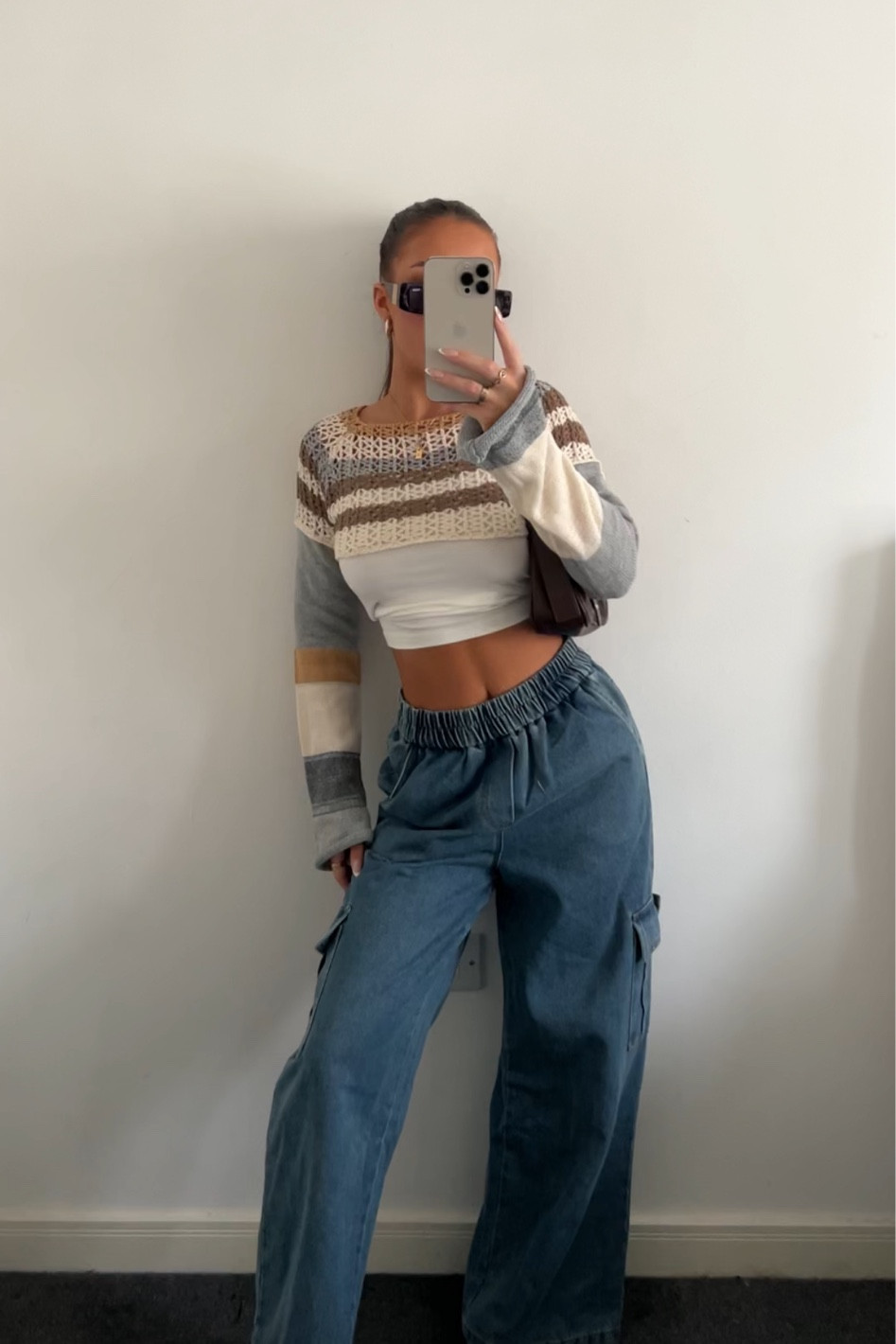 Denim joggers are the new thing🖤