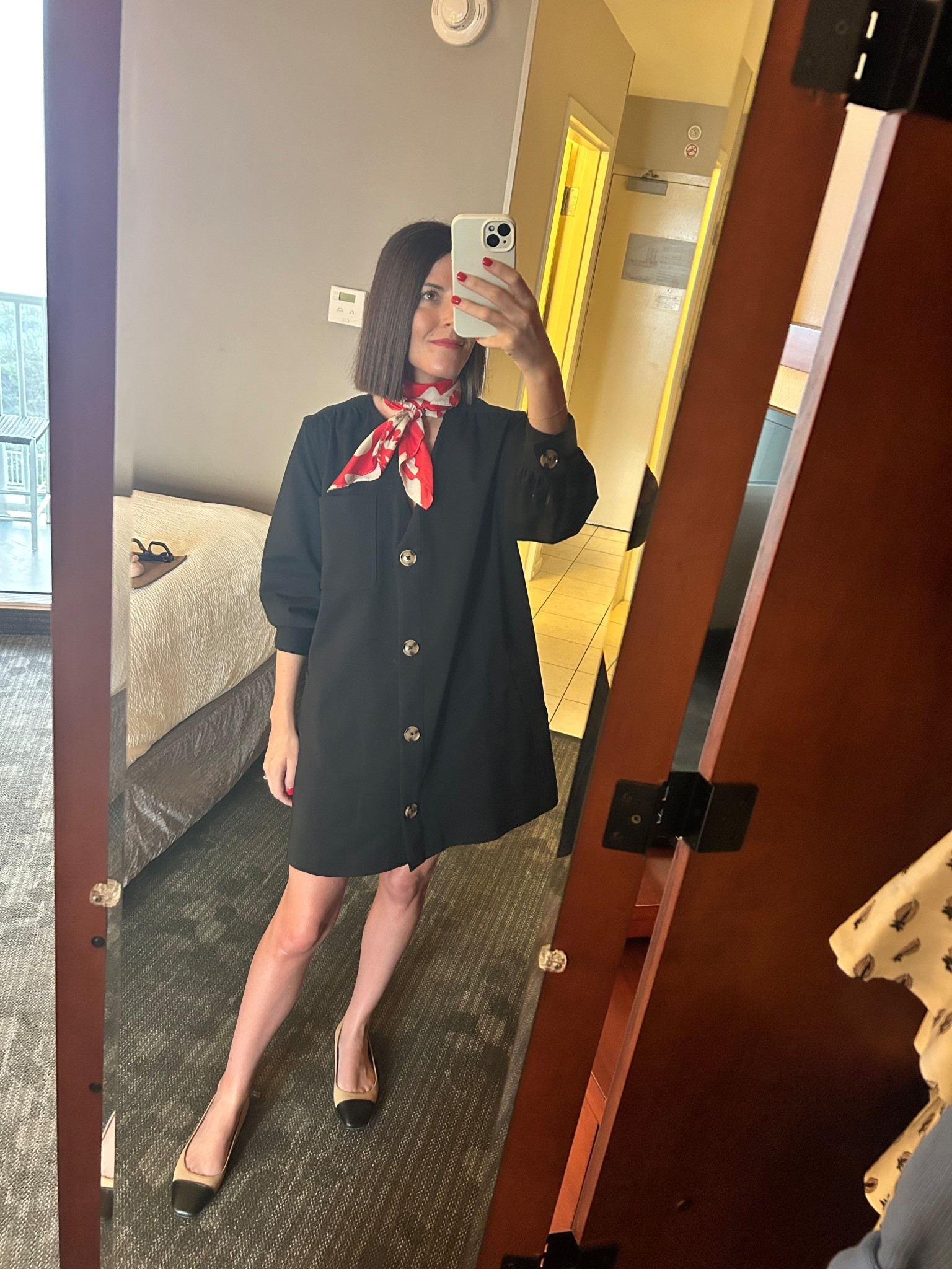 Scarf - H&M
Dress - Tuckernuck, XS 
Shoes - ASOS

#LTKStyleTip #LTKFindsUnder50 #LTKFindsUnder100