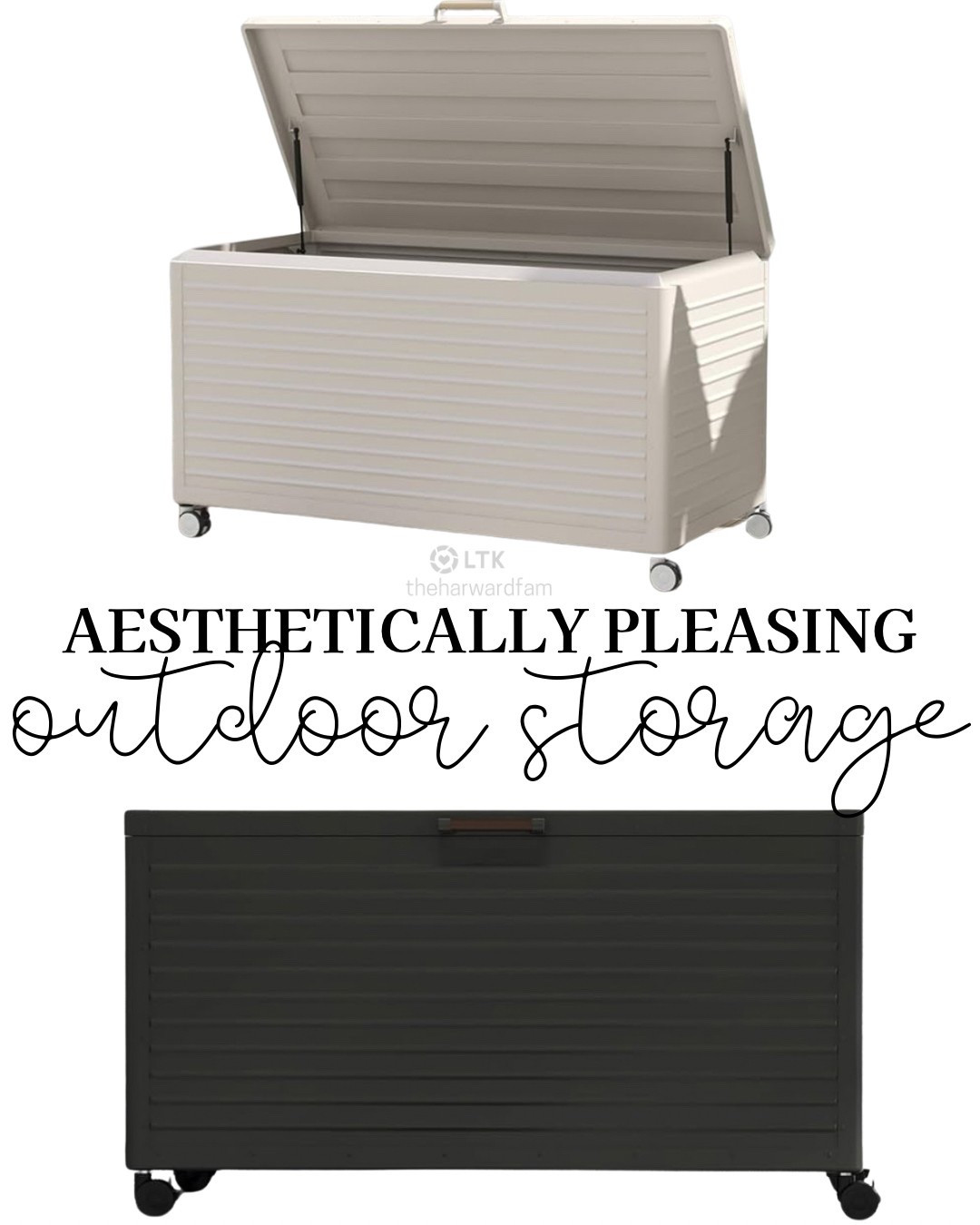 Transform your patio with this aesthetically pleasing outdoor storage solution! Perfect for storing outdoor toys, patio furniture, seasonal decor, and more—keeping your space organized and stylish. Enjoy endless storage options while enhancing your outdoor living experience. #OutdoorStorage #PatioOrganization #HomeStorage #StylishStorage #OutdoorLiving

#LTKStyleTip #LTKSeasonal #LTKHome