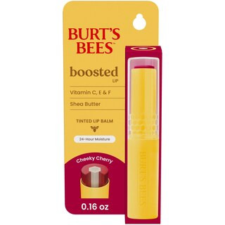 Burt's Bees Tinted Boosted Lip Balm, Cheeky Cherry 0.16 OZ | CVS Health