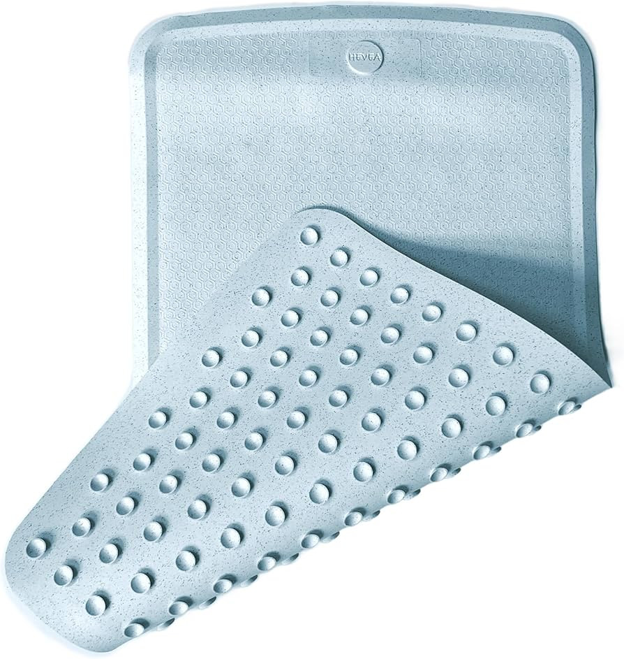 HEVEA Baby & Toddler Bath Mat - 100% Natural Rubber Non Slip Bathtub Mat for Baby - Upcycled, Dan... | Amazon (US)