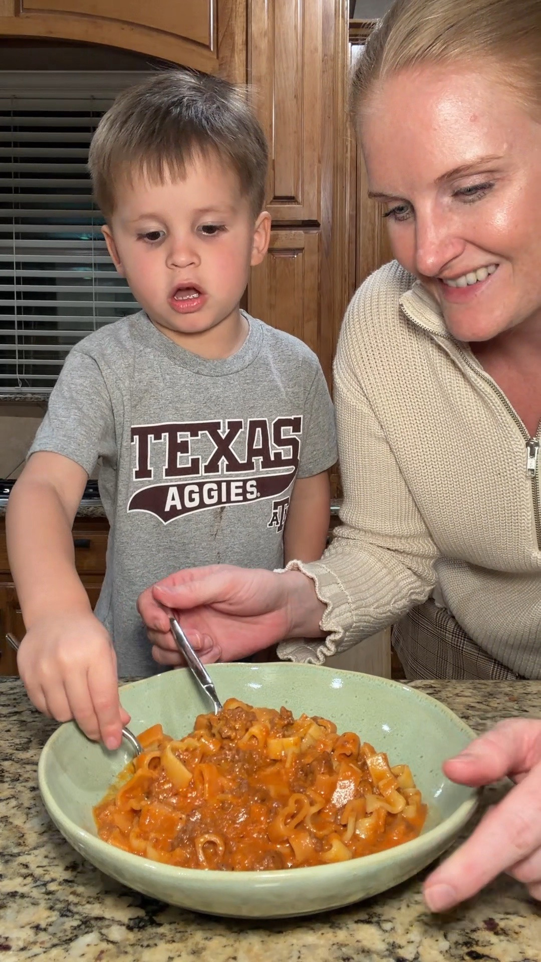Toddler life hack: let them help cook it, then suddenly they’ll eat it 

#LTKmomlife #LTKfoodie