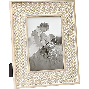 Afuly Picture Frame 5x7 Moroccan, Boho Shabby Chic Decor, Rustic Farmhouse Photo Frames for Wall ... | Amazon (US)