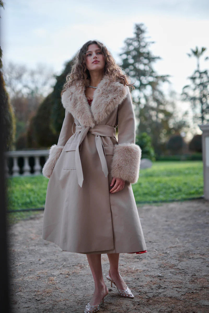 The Almond Groupie Coat | Selkie Collection