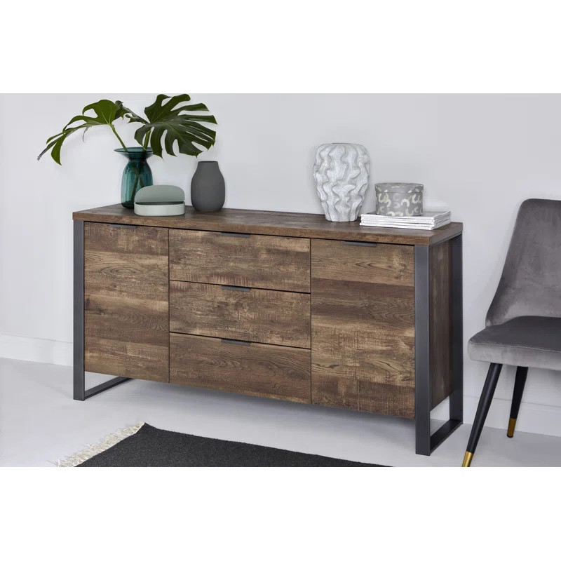 Draylen 59'' Wide 3 Drawer Sideboard | Wayfair North America