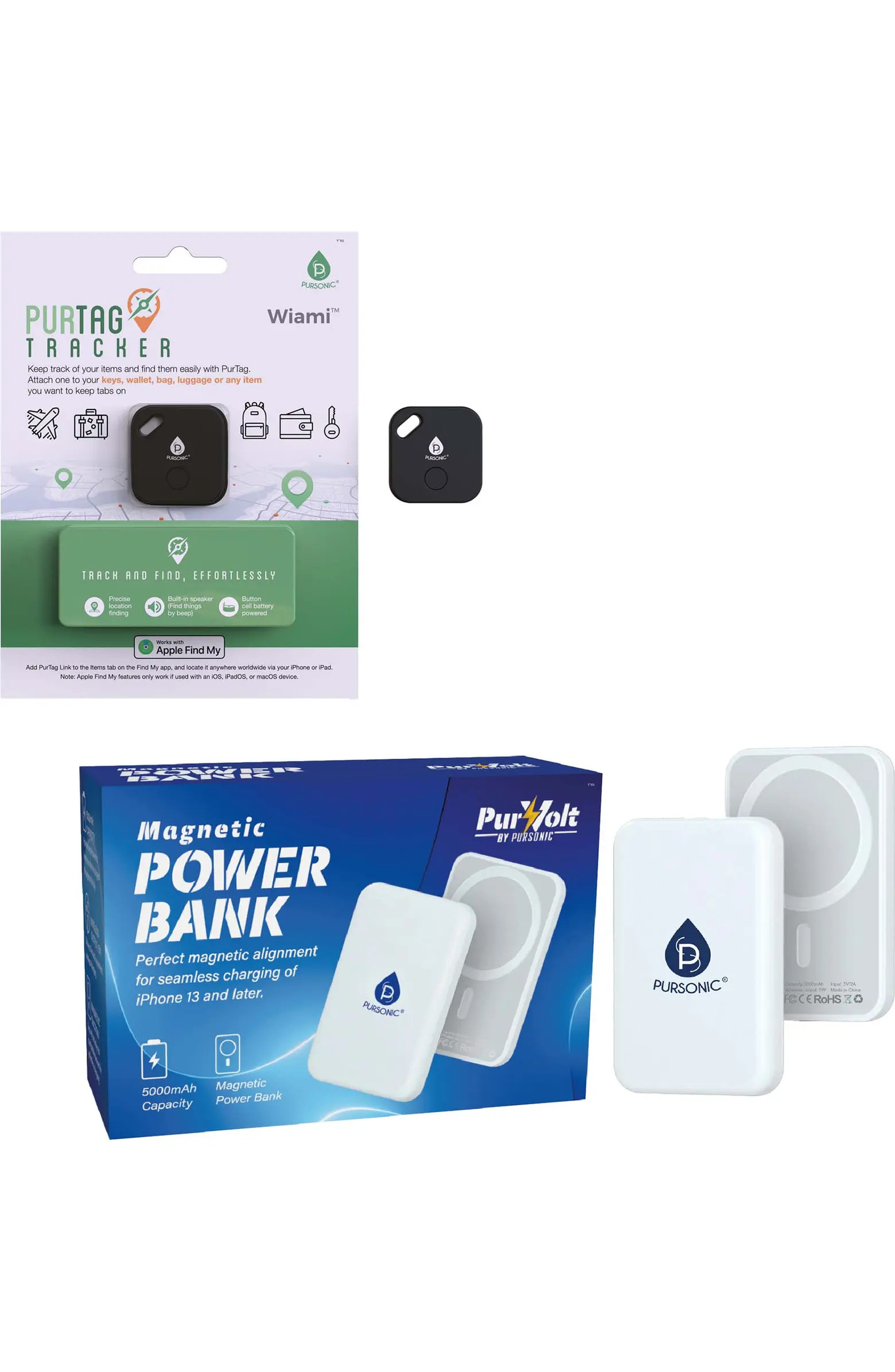 PURSONIC Stay Charged & Never Lose Track Travel Bundle | Nordstrom | Nordstrom