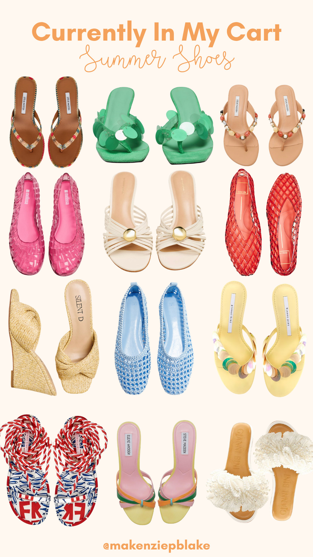 currently in my cart right now: summer shoes that instantly make warm-weather outfits feel more fun ☀️

I’ve been looking for a mix of easy everyday flats, woven textures, and a few colorful statement pairs to rotate through this season. these all feel perfect for travel days, casual dinners, and summer plans when you want something comfortable but still styled.

sharing everything I’m loving from this edit here ✨ 

 #LTKdayinmylife #LTKootd #LTKWorkwear