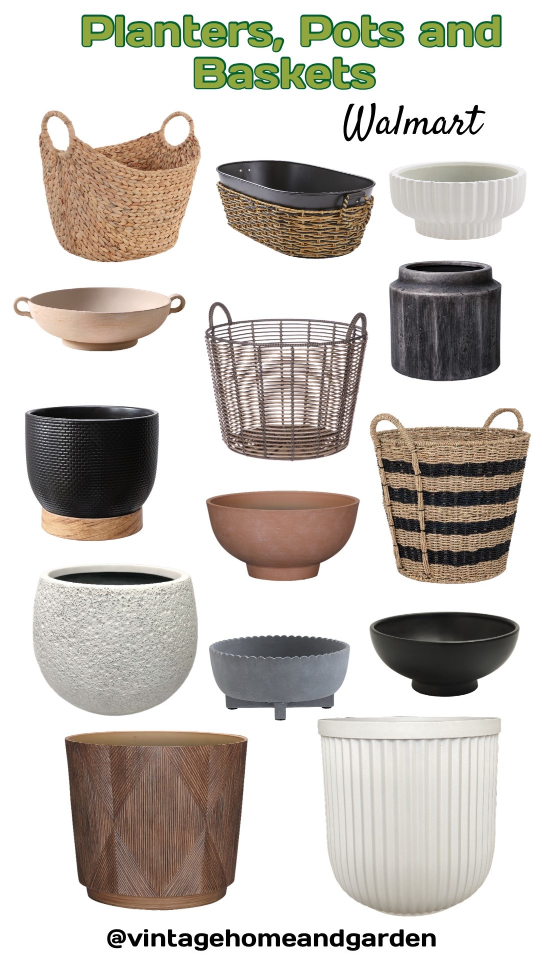 Popular and Trending Spring/Summer Planters, Pots and Baskets 🤍

#flowerpots
#flowerplanters
#flowerbaskets

#LTKFindsUnder50 #LTKHome #LTKSeasonal