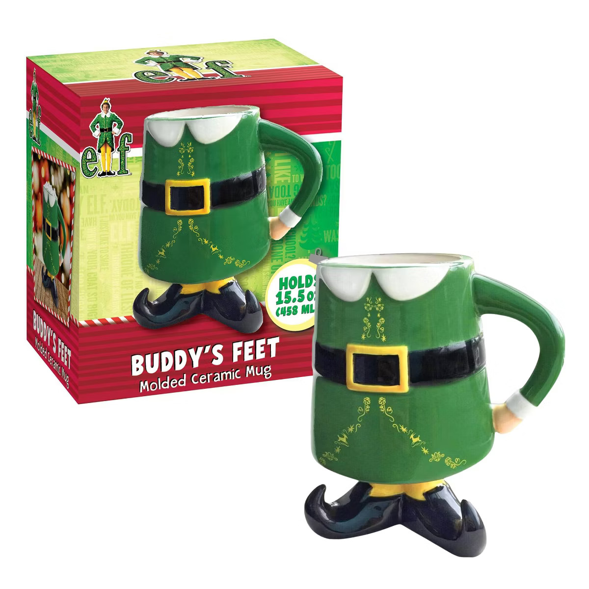 ICUP, Inc. Elf The Movie Buddy Feet 11oz Molded Mug | Target