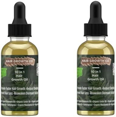 10 in 1 Hair Growth Oil (2 Oz) | Formulated With African Chebe Powder For Extreme Hair Growth, 2 ... | Amazon (US)
