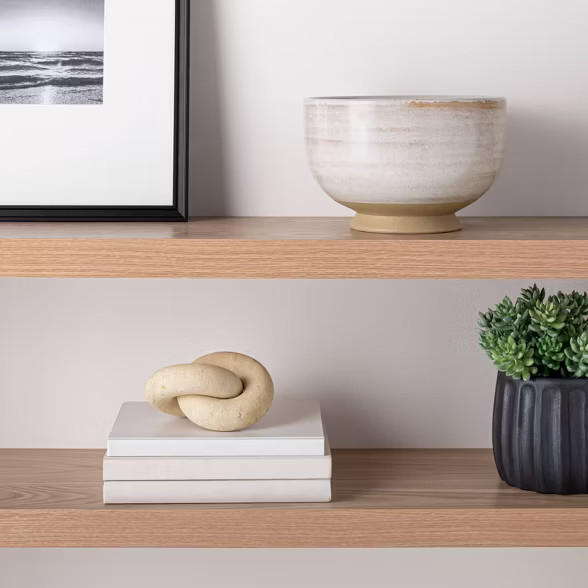 Limestone Knot Figurine Natural - Threshold™ designed with Studio McGee | Target