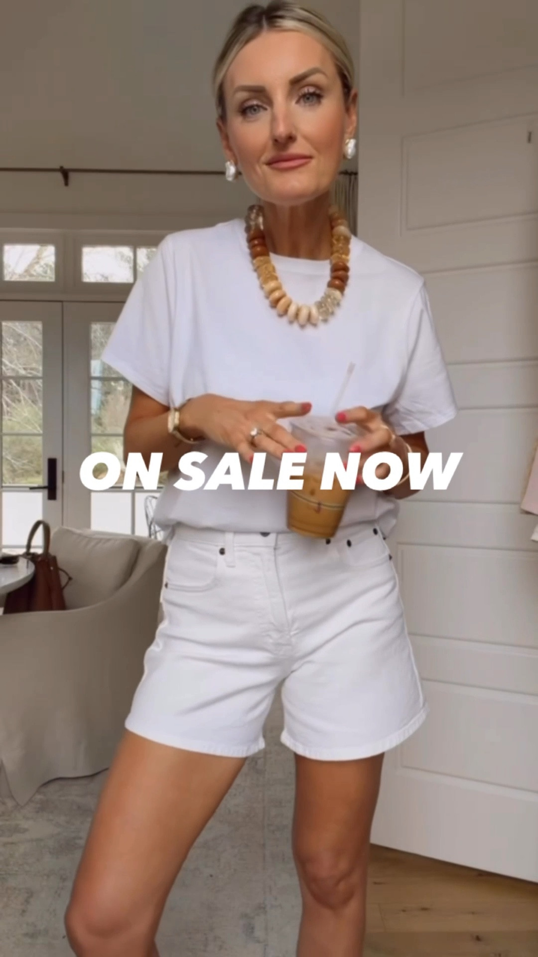I love a white on white moment! Wearing M/27. Use my code AFLOVERLY for 15% off!

Loverly Grey, Abercrombie, sale alert, white tee outfit ideas, spring outfit ideas, spring fashion, white denim shorts outfit, white jean shorts outfit 

#LTKootd #LTKSeasonal #LTKSaleAlert