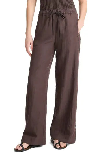 Vince Side Snap Drawstring Pants in Dark Coffee at Nordstrom Rack, Size X-Large | Nordstrom Rack