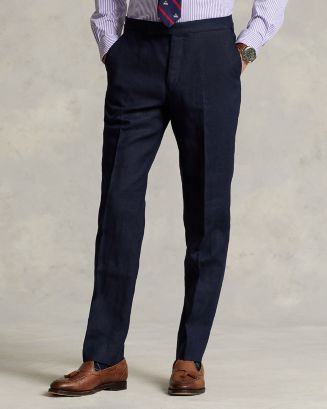 Polo Ralph Lauren Tailored Fit Linen Trousers  | Bloomingdale's Men | Bloomingdale's (US)